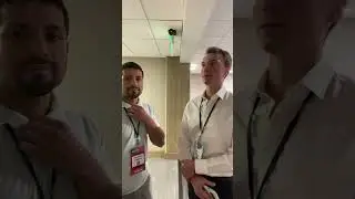 Sam Anderson, founder of Gov Glance at the     I N C