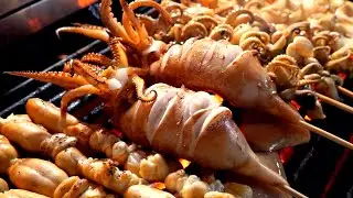 Grill Squid | Thailand Street Food