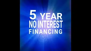 Interest-Free Financing, Why pay extra? Limited time only!