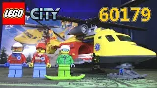 [ОБЗОР ЛЕГО] CITY 60179 Вертолёт скорой помощи