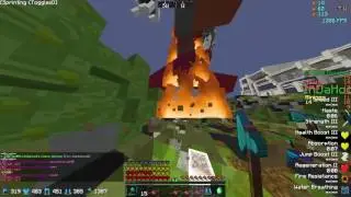 [CosmicPvP] Fun godset pvp and demiSet Kill and getting banned live on camera (lava) &radic;
