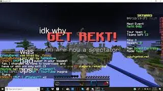 playin with tayber,pigical, and bitzel! on hypixel skywars