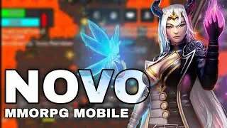 Derrotando BOSS no NOVO MMORPG MOBILE- Zureon Online
