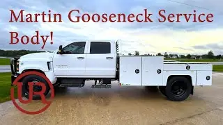 Martin Gooseneck Service Body Walkaround! #servicebody #martintruckbodies #gnsb #truckbuild