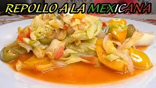 Vamos a Cocinar REPOLLO a la Mexicana