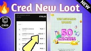🔥 Cred Play Bounty Offer : Earn Free Rs.80 to Rs.600 || New Loot