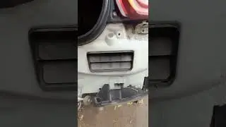 Cabin pressure relief vent in car,cause of rat entry #car #automobile #rat #car #swift #suzukiswift