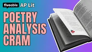 AP English Literature CRAM &ndash; Poetry Analysis & FRQs