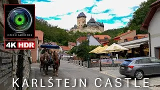 Karl&scaron;tejn Castle - Central Bohemian Region - Сzech Republic 4K HDR ASMR