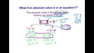 Alg 1.5 U1V7 - I can solve absolute value equations