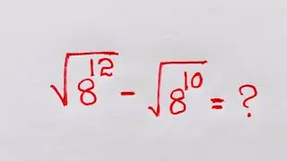 Nice Square Root Simplification Question | Maths Olympiad | No Calculator 