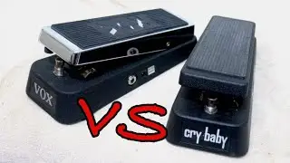 Dunlop Cry Baby ou Vox Wah Wah? COMPARISON