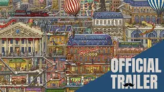 Labyrinth City: Pierre the Maze Detective Trailer (Announcement)  w/ Gameplay | Switch, Mobile