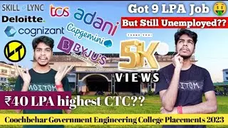 My (A 4th Year Student of CGEC)Honest Experience on placement with College Placement Records 2023