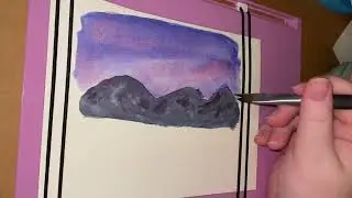 #watercolor color mixing experiments with angle shader 