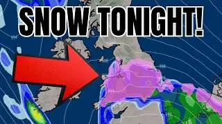 Snow Tonight LATEST + When Will The RAIN End? | UK Weather Forecast