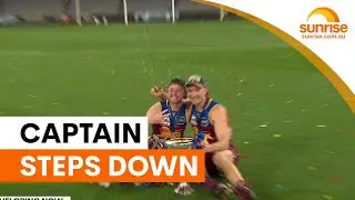 Lachie Neale steps down as Brisbane Lions co-captain | Sunrise