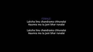 Lathi Charge Nagara Mero Maya Ma karaoke (Male Part) | Nepali Karaoke Songs