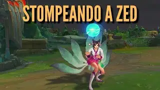 AHRI VS ZED - Full Ahri Gameplay Grandmaster
