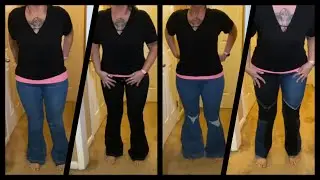 SHEIN FLARE JEAN HAUL size large!!!! Part 2: Tall girl approved (5'10)?????