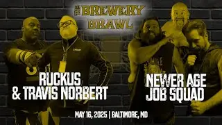 Ruckus & Travis Norbert vs Newer Age Job Squad - The Brewery Brawl #acw