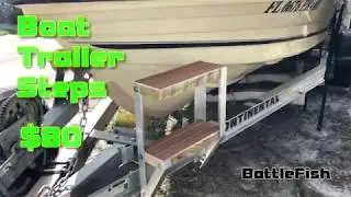 How to: Boat Trailer Steps