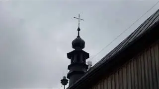 Głośniki zabytkowego kościoła pw. św. Mikołaja w Łężynach