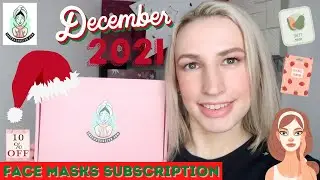 Face Masks Club December 2021 | Beauty Subscription Unboxing