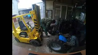Как мы пальцы меняли на переднем мосту / МТЗ 920 2007год