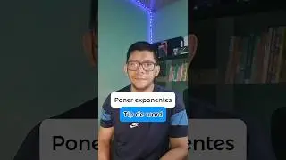 c&oacute;mo poner exponente en Word #tutorial #tecnologia #tips #powerpoint #windows #word