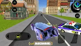 Stickman Rope Hero Vice Town Crime Simulator Police Chase (Naxeex LLC) Android Gameplay HD