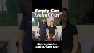 Jobe / Empty Can Test | Supraspinatus Tear | Rotator Cuff
