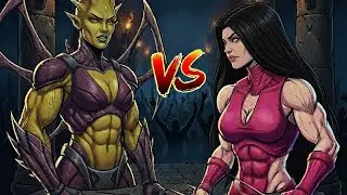 D&acute;Vorah vs. Mileena - S5E23   SF vs. MK