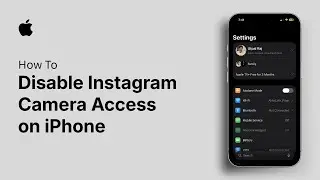 Как отключить доступ к камере Instagram на iPhone