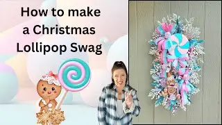 Christmas Lollipop wreath tutorial