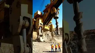 Colossal Excavator Drills Earth! Witness the Mining Giant 🌎⛏️
