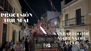 Procesión triunfal San Bartolomé de Mairena del Alcor 2025