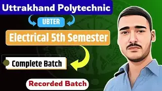 UBTER Electrical 5th Semester||UBTER Syllabus Polytechnic 5th Semester|Electrical 5th Semester UBTER