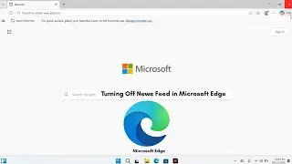 How To Turning Off News Feed in Microsoft Edge