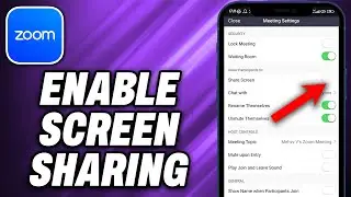 How To Enable Screen Sharing On Zoom Mobile