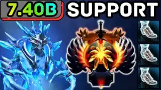 🔥 NEW PATCH 7.40b ANCIENT APPARITION HARD SUPPORT GLOBAL ICE META | DOTA 2 GAMEPLAY 🔥