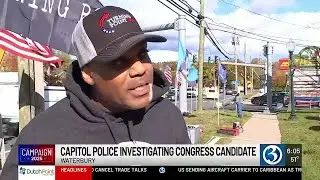 Capitol police investigating Waterbury congress candidate