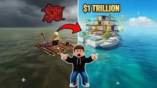 I Made $0 &rarr; $1 TRILLION in Raft Tycoon (Fastest Method!)