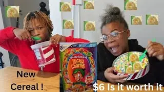 $6 Cereal Fail?! Lucky Charms Birthday Cake Review 🍰