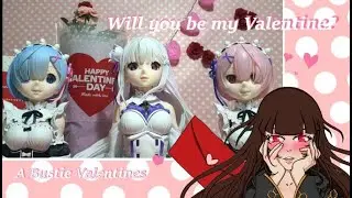 Пышногрудая валентинка! (Обзор распаковки аниме) Re: Zero ArtScale Ichiban Kuji
