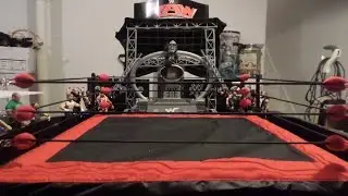 Finished WWE TOY ARENA! (wwe toy arena update video)