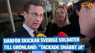 Kristersson: Därför skickar Sverige militär till Grönland