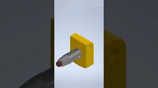 Animation of Clapper Block Assembly on Autodesk Inventor 🔥🔥🔥 