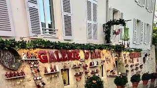 Walk in Paris Montmartre from Le Consulat to Rue Norvins
