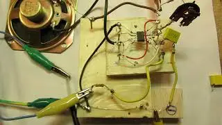 Voltage controlled oscillator with a 555 chip via 6-30 V: from audio to ultrasound schematic & demo